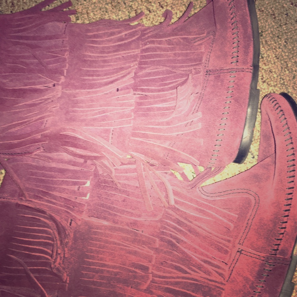 3 Layer Fringe Boots